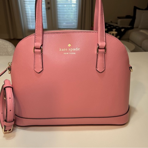 Kate Spade Sadie Dome Satchel In Car Pink - Picture 2 of 9